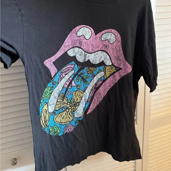 *Final Sale* Y2K The Rolling Stone S/M Cotton Vintage Shirt GUC - Picture 2 of 3